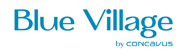 Blue Village by Concavus